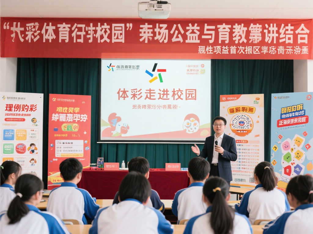 体彩走进校园项目启动，普及理性购彩理念